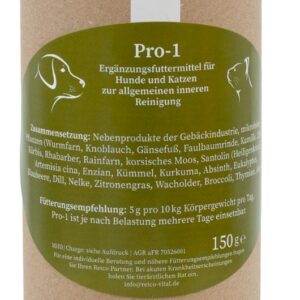 Reinigingskruiden / tekenafweer 150 gram